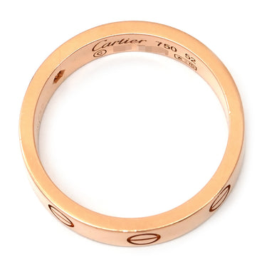 カルティエ Cartier LOVE ミニラブリング 1Pダイヤ B4050700 ピンクゴールド K18PG ダイヤモンド #52(JP12) リング 指輪 K18 18K PG スモールモデル 12号