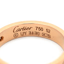 カルティエ Cartier LOVE ミニラブリング 1Pダイヤ B4050700 ピンクゴールド K18PG ダイヤモンド #52(JP12) リング 指輪 K18 18K PG スモールモデル 12号