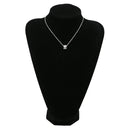 ブルガリ BVLGARI ビーゼロワン ダイヤ ホワイトゴールド K18WG ダイヤモンド ネックレス B-zero1 ペンダント 18K 750WG 旧金具
