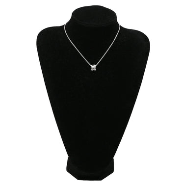 ブルガリ BVLGARI ビーゼロワン ダイヤ ホワイトゴールド K18WG ダイヤモンド ネックレス B-zero1 ペンダント 18K 750WG 旧金具