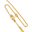 ヴァンクリーフアーペル Van Cleef & Arpels ヴィンテージ アルハンブラ VCARO9VA00 グリーン×イエローゴールド K18YG マラカイト ネックレス Au750 18K YG 緑 マラカイト マット