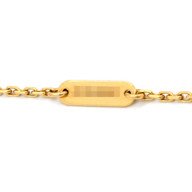 ヴァンクリーフアーペル Van Cleef & Arpels ヴィンテージ アルハンブラ VCARO9VA00 グリーン×イエローゴールド K18YG マラカイト ネックレス Au750 18K YG 緑 マラカイト マット