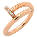 カルティエ Cartier ジュストアンクル ダイヤ B4094800 ピンクゴールド K18PG ダイヤモンド #53(JP13) リング 指輪 750 18K PG クラシックモデル 13号