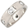 カルティエ Cartier ラブリング フルダイヤ クラシック B4026000 ホワイトゴールド K18WG ダイヤモンド #52 リング 指輪 LOVE Ring Au750 18K 6石 12号