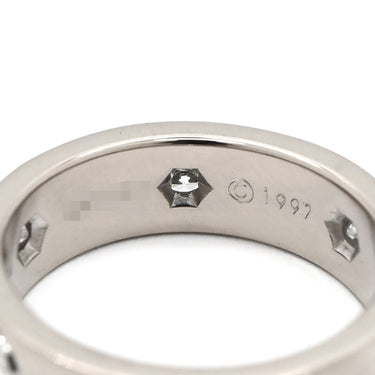 カルティエ Cartier ラブリング フルダイヤ クラシック B4026000 ホワイトゴールド K18WG ダイヤモンド #52 リング 指輪 LOVE Ring Au750 18K 6石 12号