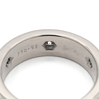 カルティエ Cartier ラブリング フルダイヤ クラシック B4026000 ホワイトゴールド K18WG ダイヤモンド #52 リング 指輪 LOVE Ring Au750 18K 6石 12号