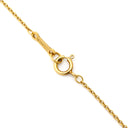 ティファニー Tiffany & Co オープンハート イエローゴールド K18YG ネックレス T＆Co. 18K 18金 750 YG エルサペレッティ