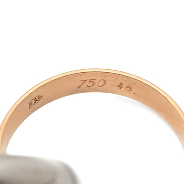 カルティエ Cartier トリニティクラシック ホワイトゴールド×イエローゴールド×ピンクゴールド K18WG K18YG K18PG #48(JP8) リング 指輪 3連 3カラー 3ゴールド18K 750 7.5号
