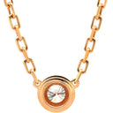 カルティエ Cartier ダムール SM B7215700 ピンクゴールド ダイヤモンド K18PG ネックレス 1P 一粒 750 PG