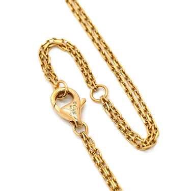 カルティエ Cartier ラブ サークル 2Pダイヤ B7224509 ピンクゴールド K18PG ダイヤモンド ネックレス 18金 750PG Wチェーン
