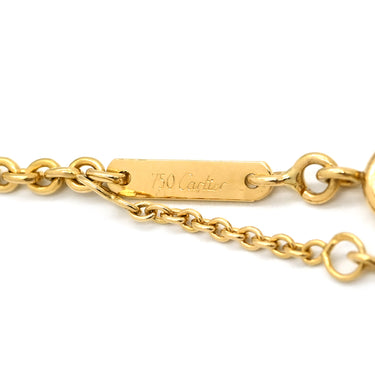 カルティエ Cartier ベビー トリニティ B7006600 イエローゴールド×ホワイトゴールド×ピンクゴールド K18YG K18WG K18PG ネックレス スリーカラー Au750 18K 18金 ヴィンテージ