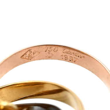 カルティエ Cartier ベビー トリニティ B7006600 イエローゴールド×ホワイトゴールド×ピンクゴールド K18YG K18WG K18PG ネックレス スリーカラー Au750 18K 18金 ヴィンテージ