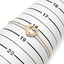 カルティエ Cartier トリニティ ハート イエローゴールド×ホワイトゴールド×ピンクゴールド K18YG K18WG K18PG ブレスレット スリーカラー Au750 18K 18金