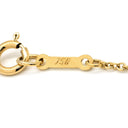 ティファニー Tiffany & Co オープンハート 27mm イエローゴールド K18YG ネックレス T＆Co. Au750 18K 18金 エルサペレッティ ラージ