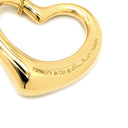ティファニー Tiffany & Co オープンハート 27mm イエローゴールド K18YG ネックレス T＆Co. Au750 18K 18金 エルサペレッティ ラージ
