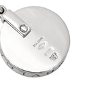 ブルガリ BVLGARI アレグラ オプティカル ブラック×ホワイトゴールド K18WG オニキス チャーム 750 18金 18K WG オニキス ペンダントトップ ネックレストップ