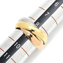 カルティエ Cartier トリニティクラシック ホワイトゴールド×イエローゴールド×ピンクゴールド K18WG K18YG K18PG #49(JP9) リング 指輪 3連 3カラー 3ゴールド18K 750 8.5号