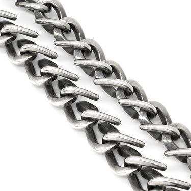 ティファニー Tiffany & Co フォージリンク ラージ いぶし仕上げ シルバー シルバー925 ネックレス AG925 SV925 ブラックシルバー
