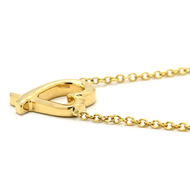 ティファニー Tiffany & Co ラビングハート ネックレス スモール イエローゴールド K18YG ネックレス 18K 750 YG T&Co. パロマピカソ