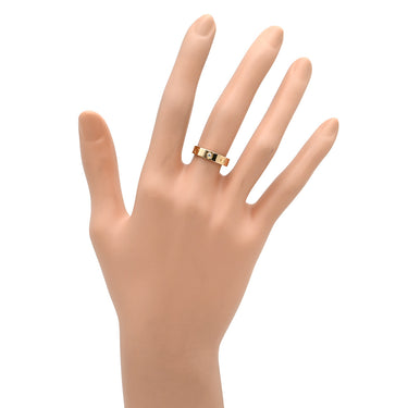 カルティエ Cartier LOVE ミニラブリング 1Pダイヤ B4050700 ピンクゴールド K18PG ダイヤモンド #49(JP9) リング 指輪 スモールモデル LOVE Ring 750 18K PG 9号