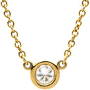 ティファニー Tiffany & Co バイザヤード シングルダイヤモンド ペンダント イエローゴールド K18YG ダイヤモンド ネックレス 18K AU750 YG 1P 1粒 エルサペレッティ