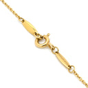ティファニー Tiffany & Co バイザヤード シングルダイヤモンド ペンダント イエローゴールド K18YG ダイヤモンド ネックレス 18K AU750 YG 1P 1粒 エルサペレッティ