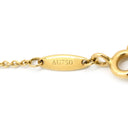 ティファニー Tiffany & Co バイザヤード シングルダイヤモンド ペンダント イエローゴールド K18YG ダイヤモンド ネックレス 18K AU750 YG 1P 1粒 エルサペレッティ