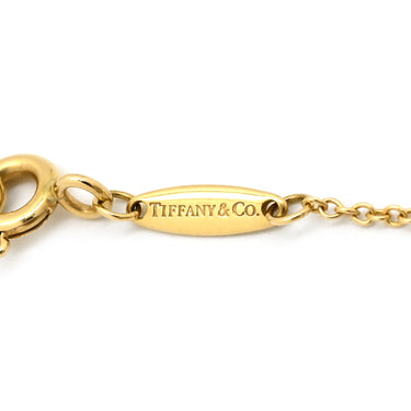 ティファニー Tiffany & Co バイザヤード シングルダイヤモンド ペンダント イエローゴールド K18YG ダイヤモンド ネックレス 18K AU750 YG 1P 1粒 エルサペレッティ