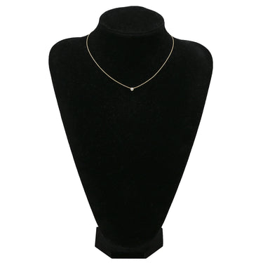 ティファニー Tiffany & Co バイザヤード シングルダイヤモンド ペンダント イエローゴールド K18YG ダイヤモンド ネックレス 18K AU750 YG 1P 1粒 エルサペレッティ