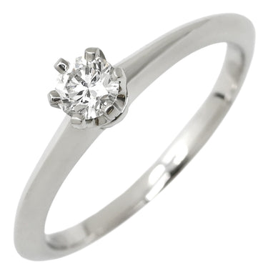 ティファニー Tiffany & Co ソリティア ダイヤリング プラチナシルバー Pt950 ダイヤモンド リング 指輪 T＆Co. 一粒 1P 立爪 0.20ct プラチナ950 11.5号