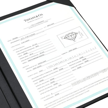 ティファニー Tiffany & Co ソリティア ダイヤリング プラチナシルバー Pt950 ダイヤモンド リング 指輪 T＆Co. 一粒 1P 立爪 0.20ct プラチナ950 11.5号