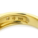 タサキ TASAKI 南洋パール ダイヤ イエローゴールド K18YG パール ダイヤモンド リング 指輪 大粒 10.6mm TASAKI Au750 18K 18金 YG 13号