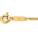 ティファニー Tiffany & Co ハートキー ラージ イエローゴールド K18YG ネックレス K18 18K 18金 750 YG