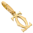 カルティエ Cartier 2Cチャーム B3010200 イエローゴールド K18YG ダイヤモンド ペンダントトップ ネックレストップ 750 18K 18金
