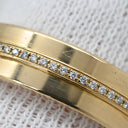 ティファニー Tiffany & Co T TWO ワイド ダイヤ イエローゴールド K18YG ダイヤモンド リング 指輪 18K AU750 YG 16号