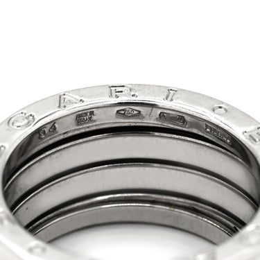 ブルガリ BVLGARI ビーゼロワン B-zero1 4バンドリング 323557 ホワイトゴールド K18WG #54(JP14) リング 指輪 Au750 18K 18金 13.5号