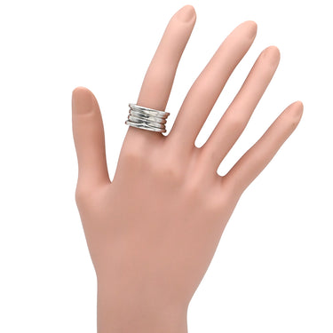 ブルガリ BVLGARI ビーゼロワン B-zero1 4バンドリング 323557 ホワイトゴールド K18WG #54(JP14) リング 指輪 Au750 18K 18金 13.5号