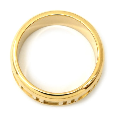 ティファニー Tiffany & Co アトラス イエローゴールド K18YG リング 指輪 T&Co. 18K 750 YG ローマ数字 12.5号