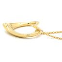 ティファニー Tiffany & Co オープンハート 21.5mm イエローゴールド K18YG ネックレス T＆Co. 18K 18金 750 YG エルサペレッティ