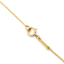ティファニー Tiffany & Co オープンハート 21.5mm イエローゴールド K18YG ネックレス T＆Co. 18K 18金 750 YG エルサペレッティ