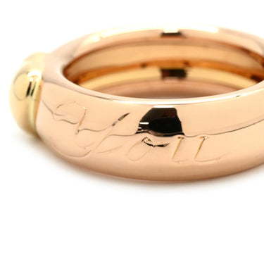 ティファニー Tiffany & Co フレンドシップ コンビ ハート ピンクゴールド×イエローゴールド K18PG K18YG リング 指輪 T&Co. Au750 18K ヴィンテージ 8号