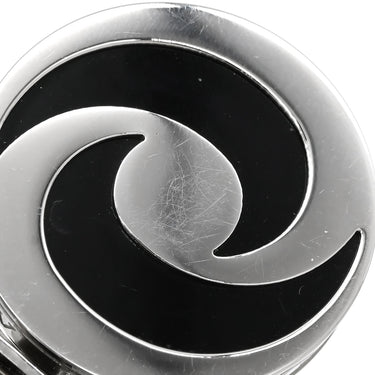 ブルガリ BVLGARI オプティカル ブラック×ホワイトゴールド K18WG ステンレススチール ダイヤモンド オニキス ペンダントトップ 750 18K WG オニキス ネックレストップ