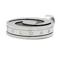 ブルガリ BVLGARI オプティカル ブラック×ホワイトゴールド K18WG ステンレススチール ダイヤモンド オニキス ペンダントトップ 750 18K WG オニキス ネックレストップ