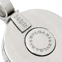 ブルガリ BVLGARI オプティカル ブラック×ホワイトゴールド K18WG ステンレススチール ダイヤモンド オニキス ペンダントトップ 750 18K WG オニキス ネックレストップ