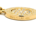 ブルガリ BVLGARI ブルガリブルガリ ダイヤ イエローゴールド K18YG ダイヤモンド チャーム パヴェ 19石 750 18K YG ペンダントトップ ネックレストップ