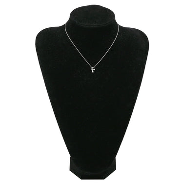 ティファニー Tiffany & Co ドッツクロス ダイヤ プラチナシルバー Pt950 ネックレス エルサ ペレッティ Pt950 プラチナ 十字架