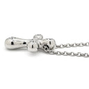 ティファニー Tiffany & Co ドッツクロス ダイヤ プラチナシルバー Pt950 ネックレス エルサ ペレッティ Pt950 プラチナ 十字架