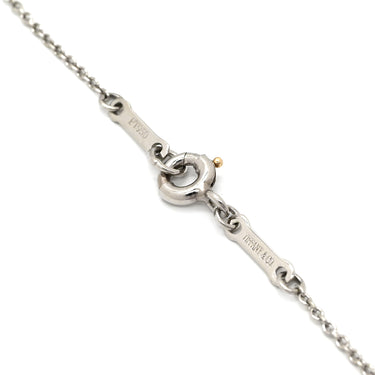 ティファニー Tiffany & Co ドッツクロス ダイヤ プラチナシルバー Pt950 ネックレス エルサ ペレッティ Pt950 プラチナ 十字架