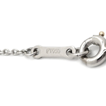 ティファニー Tiffany & Co ドッツクロス ダイヤ プラチナシルバー Pt950 ネックレス エルサ ペレッティ Pt950 プラチナ 十字架
