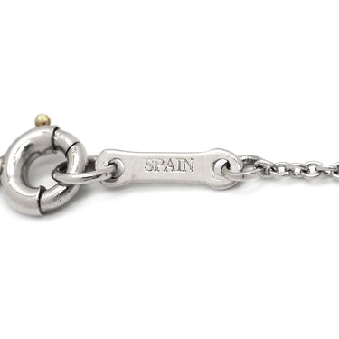 ティファニー Tiffany & Co ドッツクロス ダイヤ プラチナシルバー Pt950 ネックレス エルサ ペレッティ Pt950 プラチナ 十字架